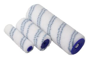 Radiator roller, nylon, pile height 6mm, 100mm, white