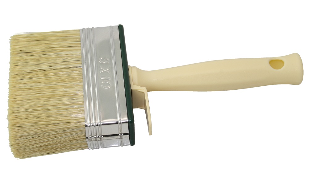 Flat brush with plastic handle 100mm 1 Flat brush with plastic handle 100mm
