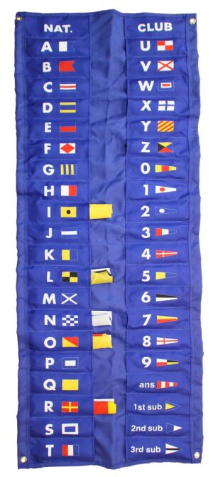 Signal flag set in PES bag with flags 200x300mm
