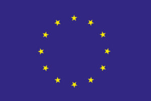 European flag PES 200x300mm European Union SB-Pack
