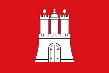 Regional flag PES 400x600mm Helgoland 1 Regional flag PES 400x600mm Helgoland