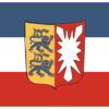 State flag of Schleswig-Holstein (with coat of arms) PES 200x300mm 3 dvsh20w