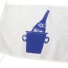 Fun flag PES 300x450mm wine glass