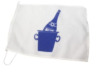 Fun flag PES 300x450mm wine glass