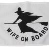 Fun flag PES 200x300mm Wife On Board 2 dvwife20
