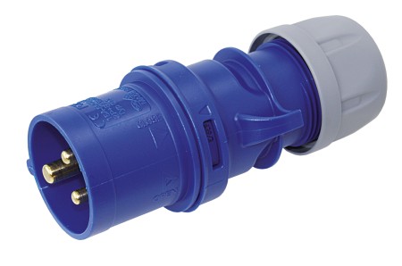 CEE plug 230V 3-pin 1 CEE plug 230V 3-pin