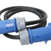 CEE extension cable 230V 3-pin with plug and socket, 1.5m 3 ec33