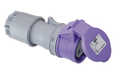 CEE coupling 24V 32A 2-pin 1 CEE coupling 24V 32A 2-pin