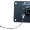 Battery switch on control panel 12/24V 75A without cover cap 3 ek10040