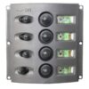 Switch panel with 4-way Nylon 37A circuit breakers 2 ek10454