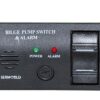 Bilge alarm panel 12/24V with Auto/Off/Manual switch.