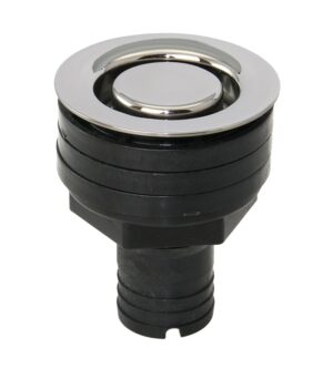 Deck drain with stainless steel cap POM for 25mm hose