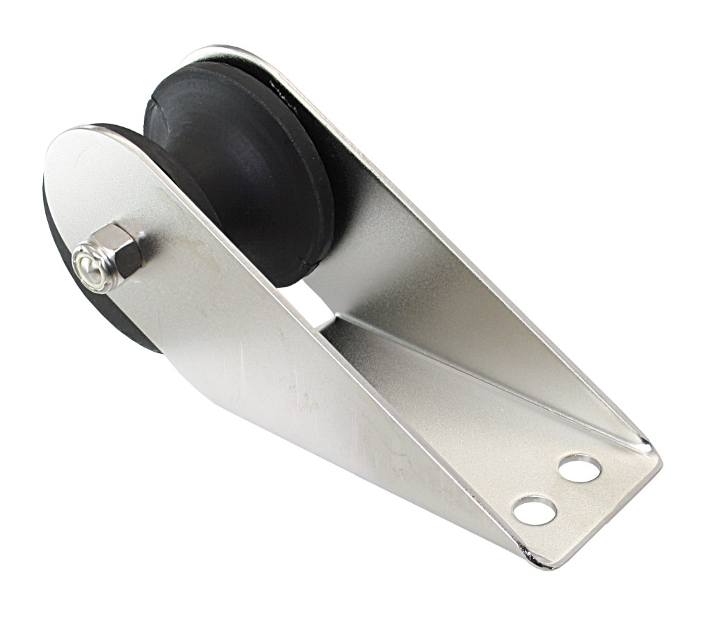 Bow roller A2 with rubber roller, 155x51mm 1 Bow roller A2 with rubber roller, 155x51mm