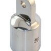 Pipe end cap A4 for 22mm pipe, 6.6mm eye 2 ek13 5
