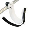 Lifebuoy holder for railing mounting, aluminum/nylon, for 25mm pipe, white 2 ek14130