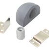 Door stop, magnetic EPDM/stainless steel 50x33mm