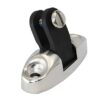 Convertible top hinge with nylon fork, A4 screw, 6mm inch, black