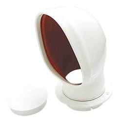 Fan cowl, standard PVC, height 230mm, installation dimension 102mm
