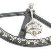 Inclinometer/quadrant with pendulum 104mm, scale up to 50° 3 ek17801
