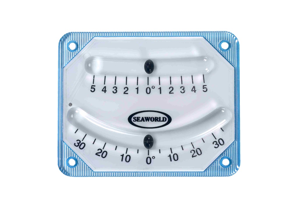 Inclinometer with fine display 100x80mm, scale up to 35° 1 Inclinometer with fine display 100x80mm, scale up to 35°