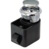 Push button catch MsCr for doors 15-26mm, round 2 ek17881