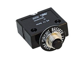 Circuit breaker with pressure switch, slow-blow 12V 15A with protective cap 1 Circuit breaker with pressure switch, slow-blow 12V 15A with protective cap