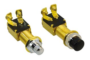 Push button/horn switch MsCr 12V 20A 1 Push button/horn switch MsCr 12V 20A