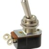 Toggle switch plastic/MsCr 12V 5A 2-pole On/Off 2 ek20450