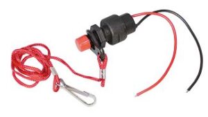 Magnetic emergency stop switch 12V 5A with cord