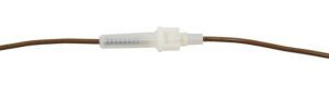 Inline fuse holder for 30mm 15A miniature fuses