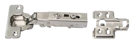 Cup hinge with counter plate and soft-close 98° A2 door projection full 1 Cup hinge with counter plate and soft-close 98° A2 door projection full