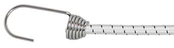 Stainless steel spiral hooks for 10mm rope, 10 pieces. 1 Stainless steel spiral hooks for 10mm rope, 10 pieces.