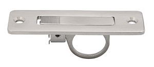 Floor lifter recessed handle, solid stainless steel 88x25mm