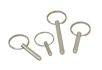Ball lock pin with ring A4 6x17mm usable length 1 Ball lock pin with ring A4 6x17mm usable length