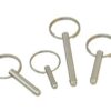 Ball lock pin with ring A4 8x17mm usable length 2 ek264xx 8