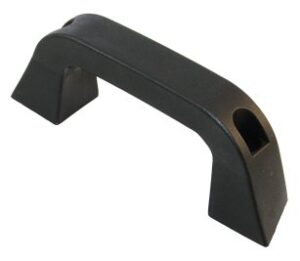 Handle, plastic, 187x38mm, black
