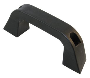 Handle, plastic, 187x38mm, black 1 Handle, plastic, 187x38mm, black