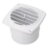 Gill ventilator with hose connection ABS for 75mm hose, white 3 ek27325w
