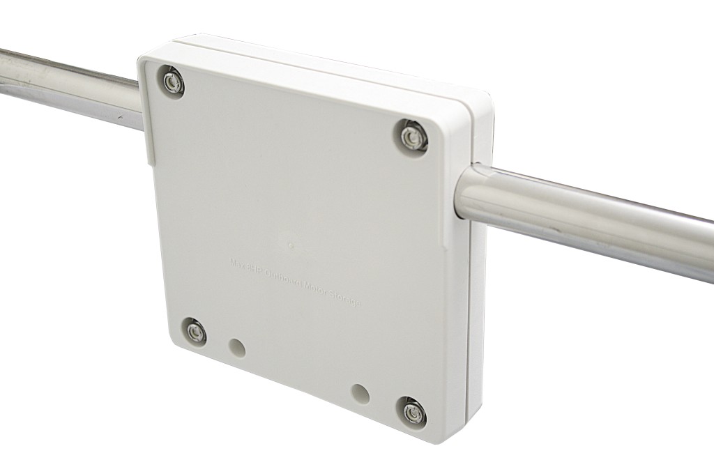 Outboard motor bracket PP for 25mm pipe, max. 8HP 1 Outboard motor bracket PP for 25mm pipe, max. 8HP