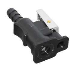 Quick connector for 8mm fuel hose, for Yamaha, Mercur, Mariner 1 Quick connector for 8mm fuel hose, for Yamaha, Mercur, Mariner
