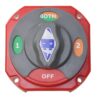 Battery selector switch 12/24V 230A red/grey 3 ek30036