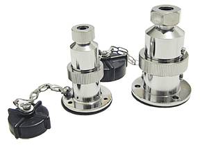 Deck connector with plug and socket MsCr 12V 3A 2-pin