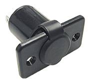 Flush-mounted socket with cover, 12V 15A, for 20mm plugs