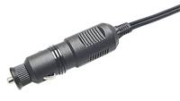 12V plug with 10A fuse, 20mm