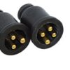 Neoprene connector with plug and socket, 10A, 4-pin 2 ek30562 2