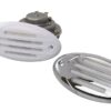 Built-in signal horn, stainless steel/ABS, 12V, 110dB, white or chrome 2 ek30730