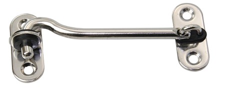 Storm hook, rattle-free stainless steel/rubber 104mm 1 Storm hook, rattle-free stainless steel/rubber 104mm