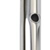 Railing support with cylindrical head (round) A4 25x610mm, 2 through holes 2 ek31610