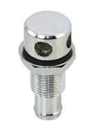 Tank vent MsCr for 16mm hose, 0°