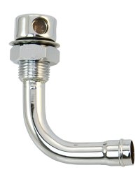 Tank vent MsCr for 16mm hose, 90°